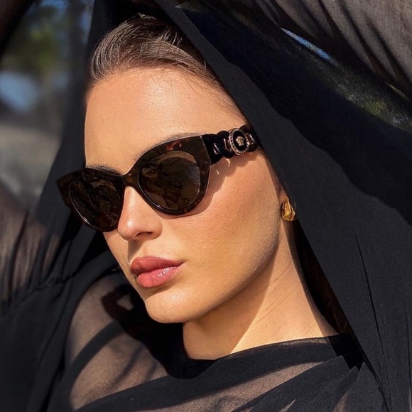 Versace Accessories - Versace Black Sunglasses